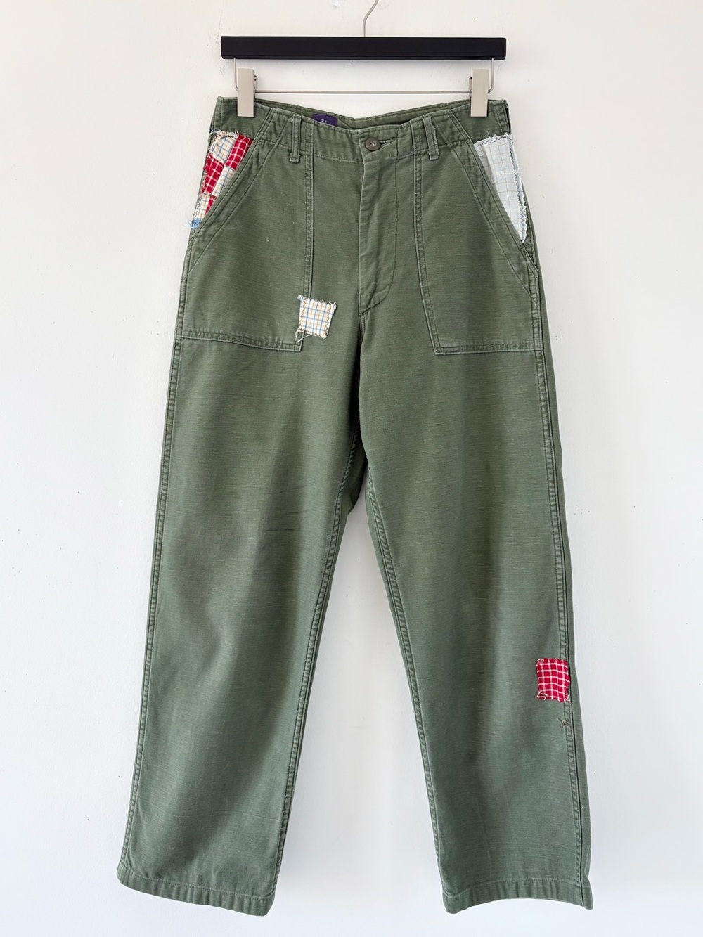 Res Ipsa Patchwork Vintage Army Pants